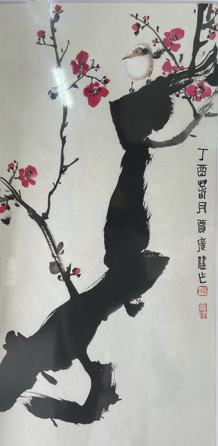 《花鸟系列10》68X35cm
