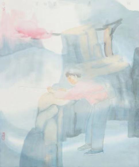 《相遇》54X46cm 2017