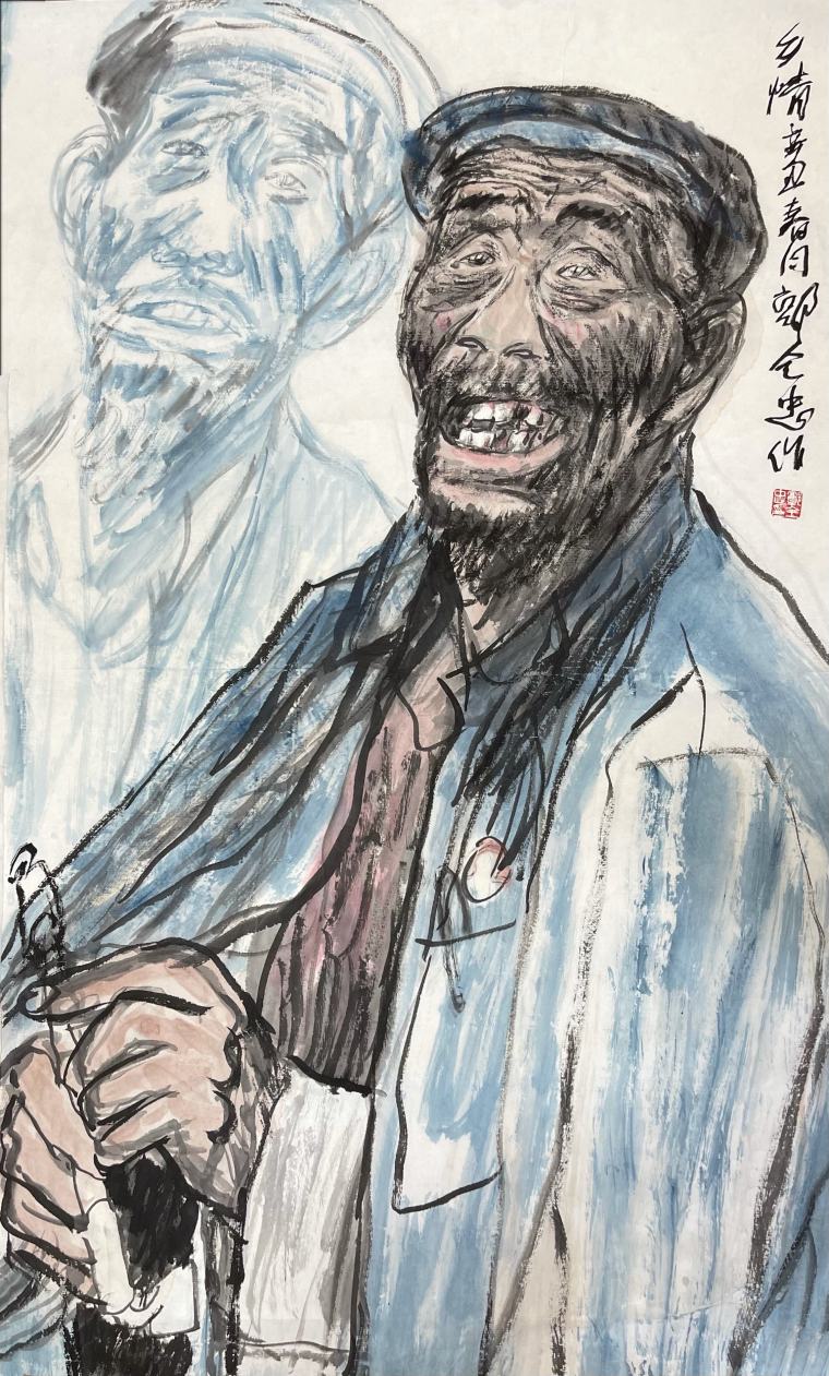 《乡恋系列》97X60cm-1