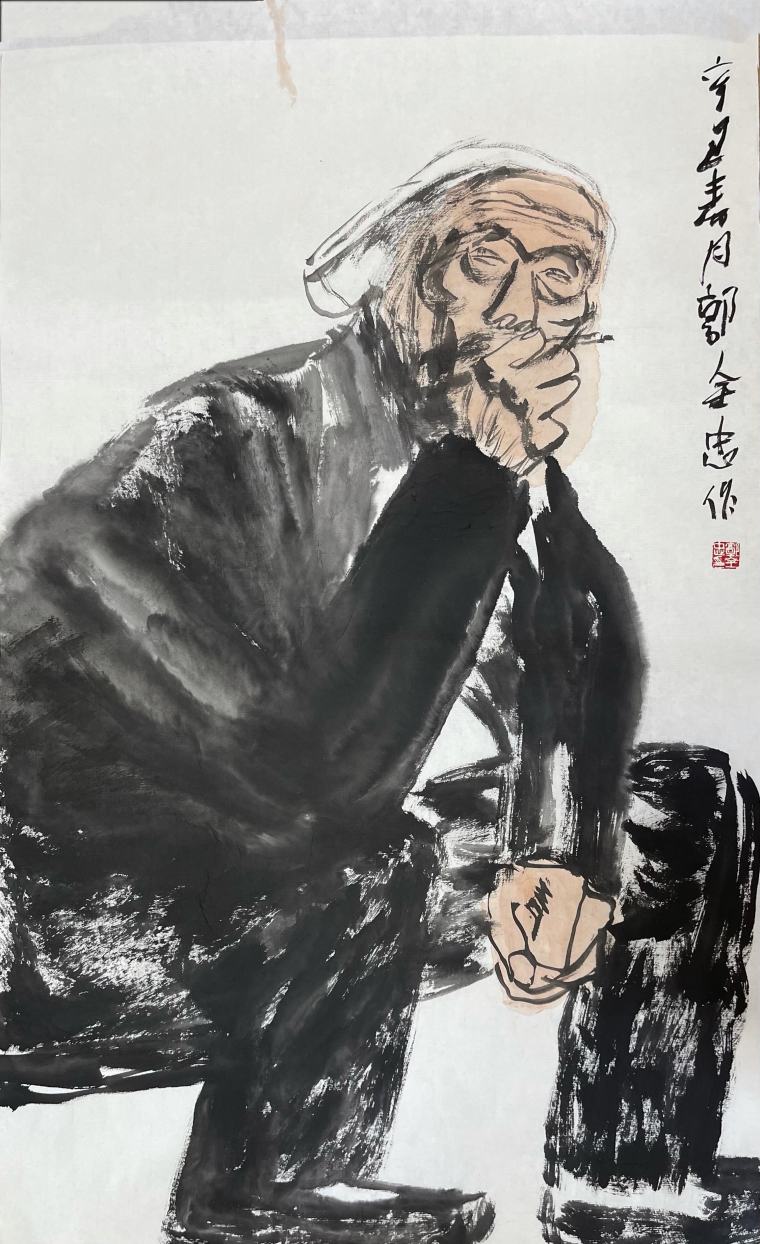 《乡恋系列》97X60cm-16