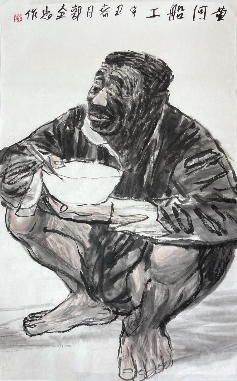 《乡恋系列》97X60cm-4