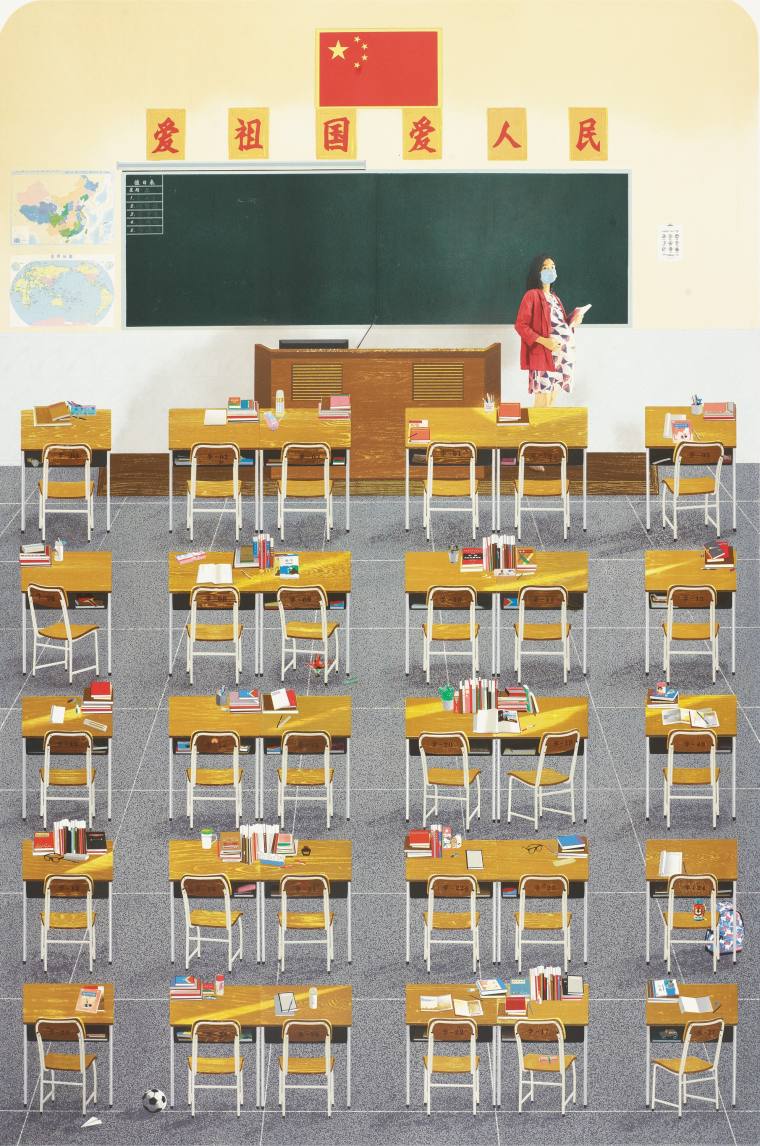 63、谢应云  光之翼  丝网版画  180x120cm  2021年  266361