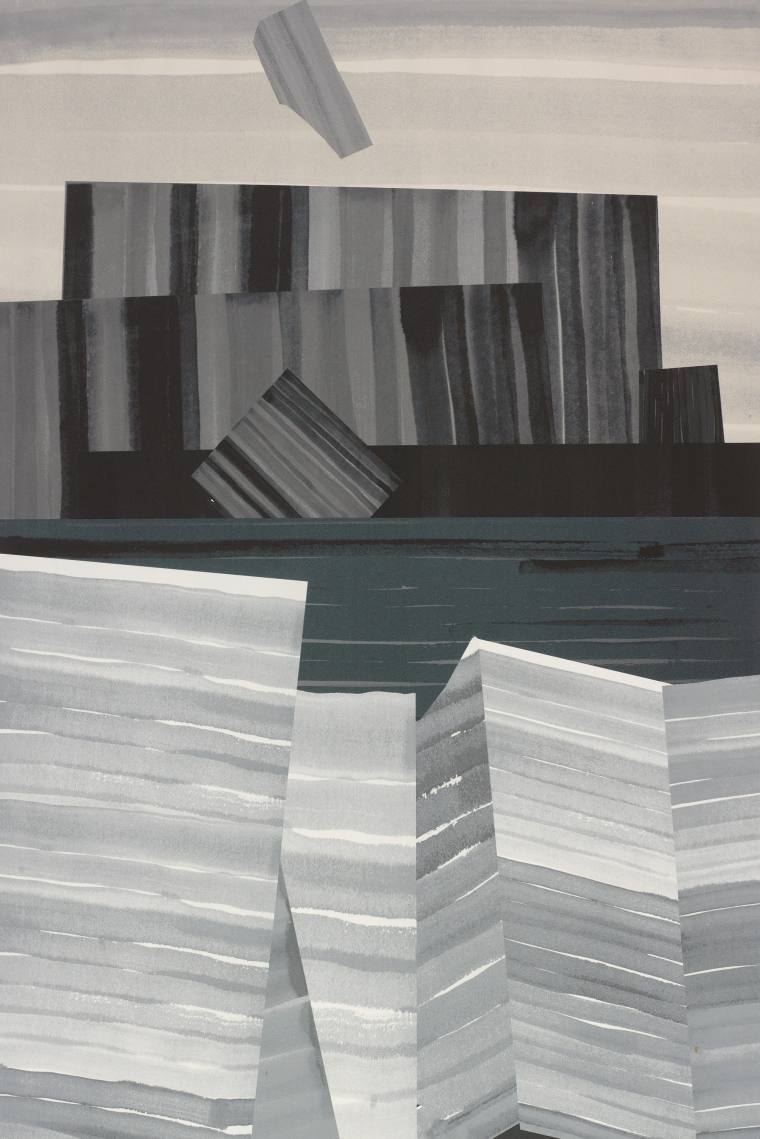 66、熊友飞  金陵叹  丝网版画  90x60cm  2021年  266323