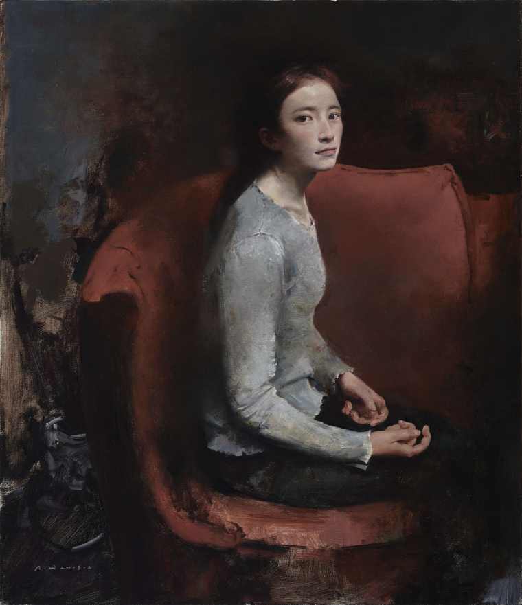 郭润文 《北方》 布面油画 73cmx63cm 2018年