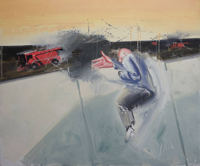 《麦田纪事六》 韦尔申 2014  120x100cm 画布油彩