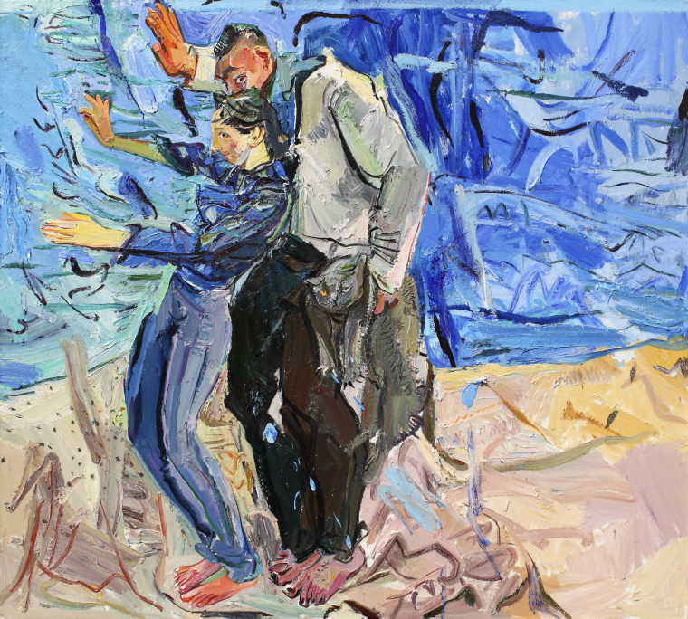 闫平 《去大海 去天边》 布面油画 180cmx200cm 2014年