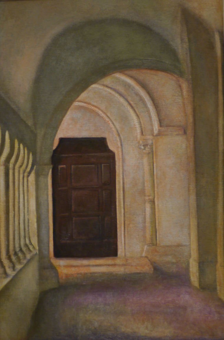 朝戈 《圣玛利亚修道院》 90x60cm 2011年