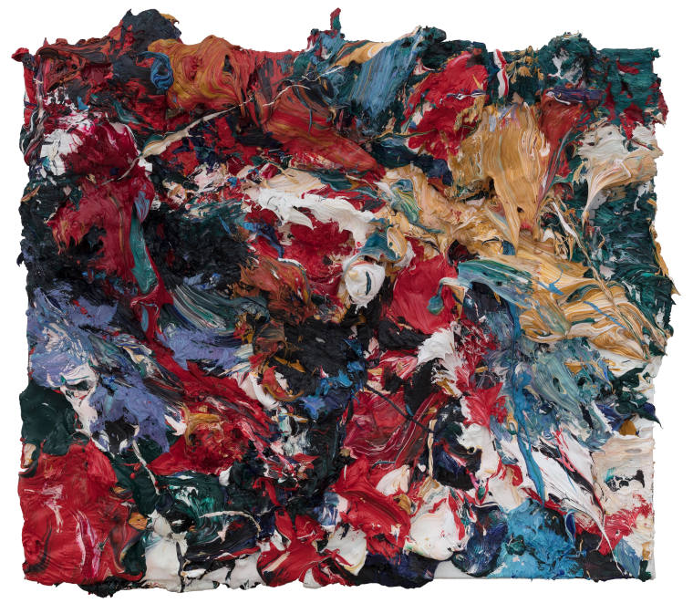 《鱼NO'4》 60x50cm 布面油画 2019年