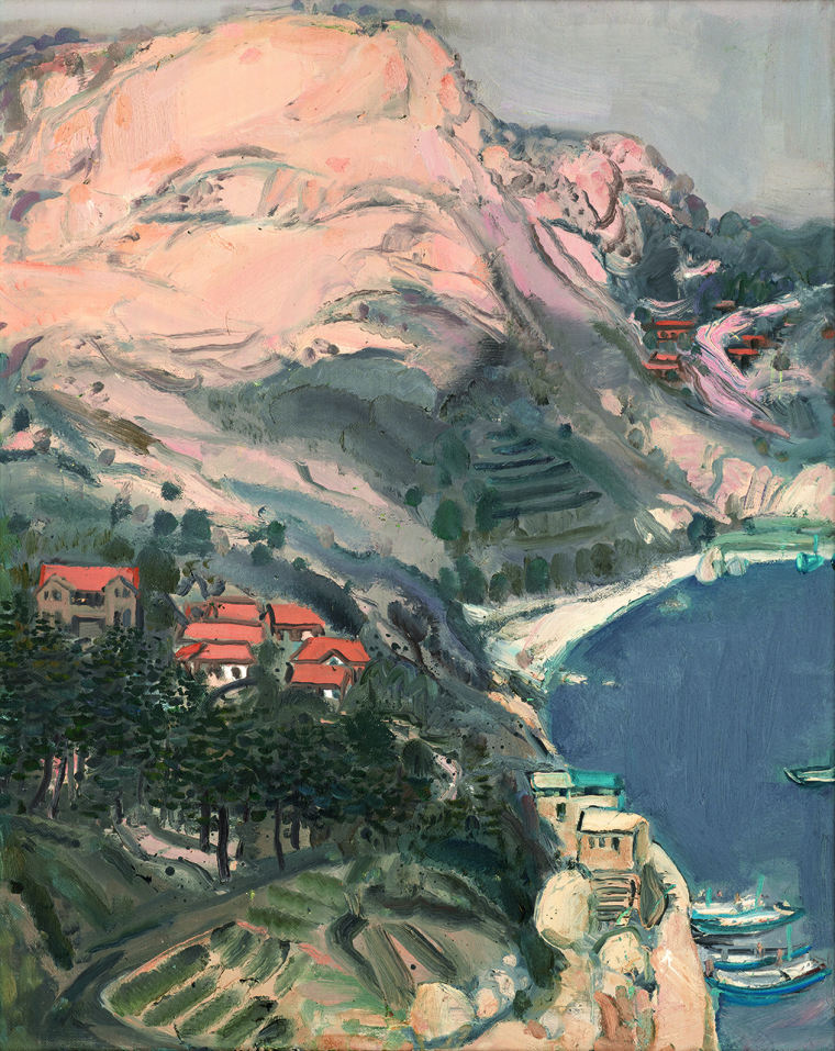 王琨 《崂山春》 100×80 2012