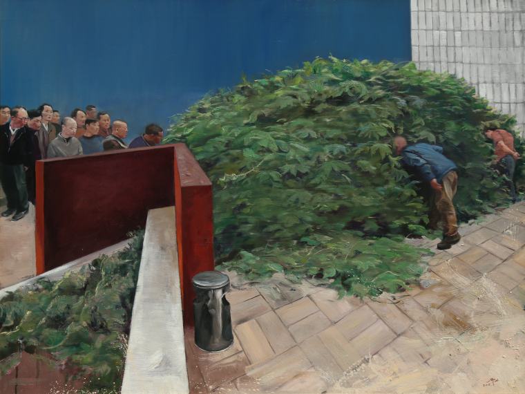安美1960-贺丹 《发现》 150cm×200cm 2017