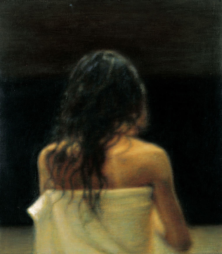 《背影》her back 2006 70X61cm