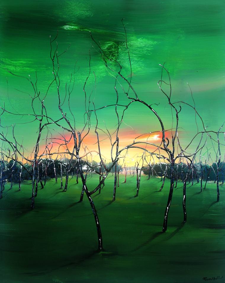 《木言系列》之三十九 100X80 CM 2011年