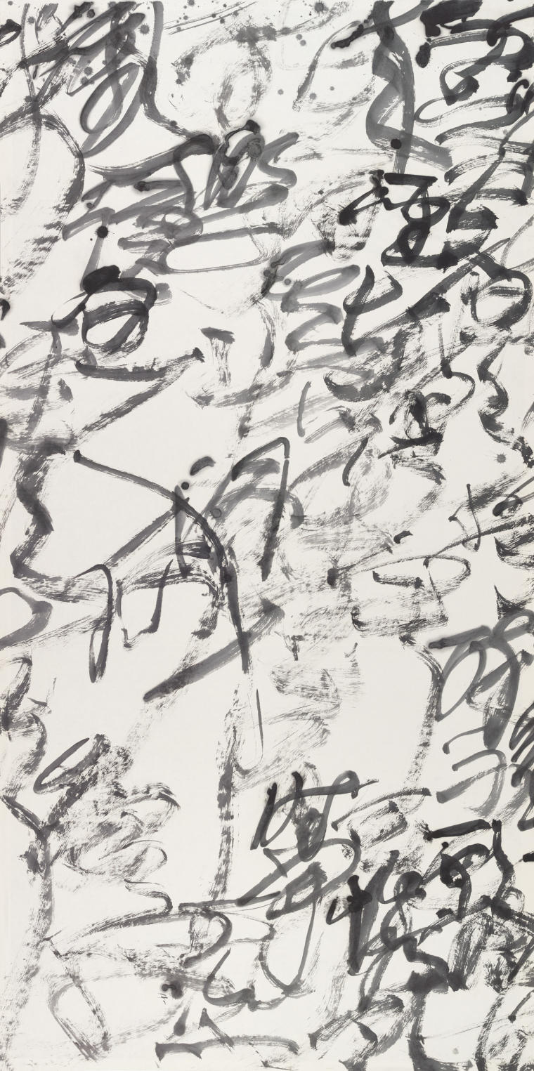 王冬龄 《李白·将进酒》 180×78cm 2022年_jpg