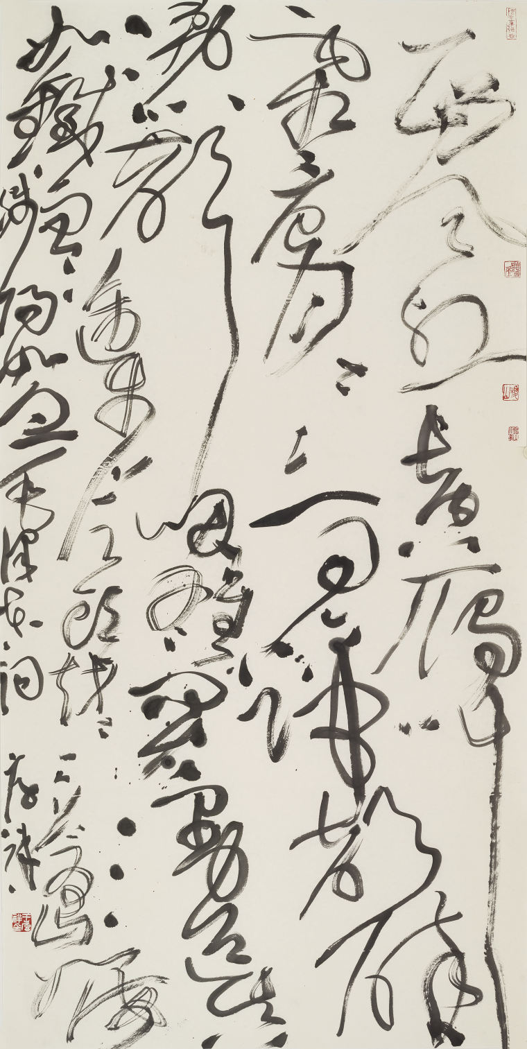王厚祥 《毛泽东词》 180×97cm 2022年