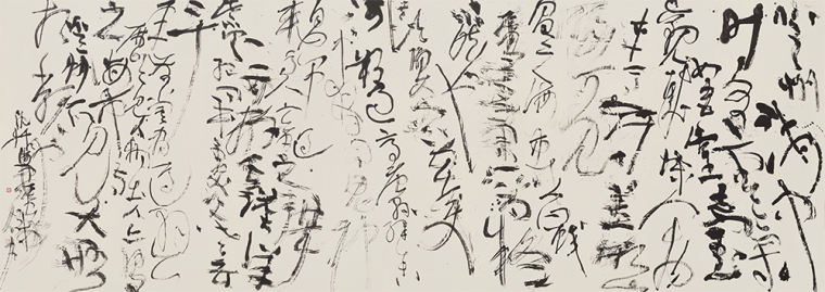 胡抗美 沈括《海市蜃楼》 218x615cm  2022年