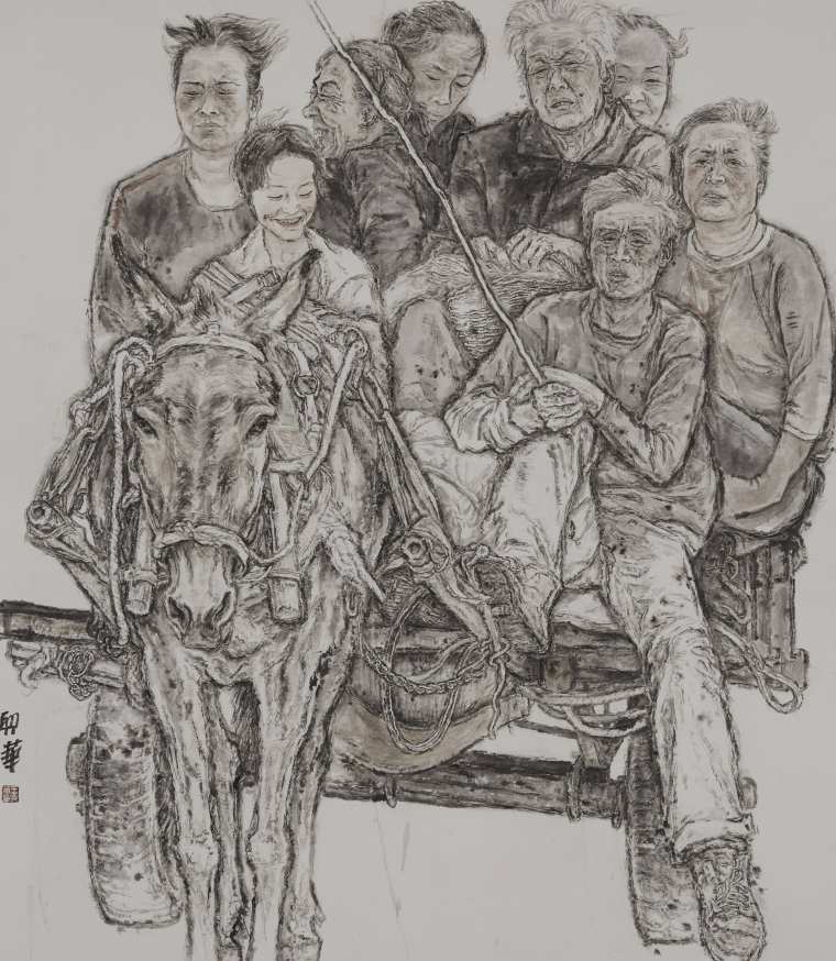暖风 165×180厘米 生宣纸 水墨 2019年(1)