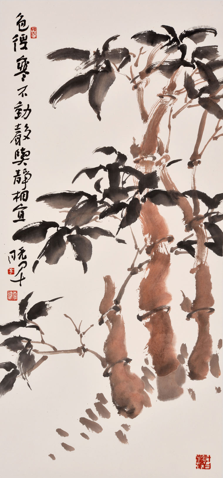 李晓军《色经寒不动，声与静相宜》